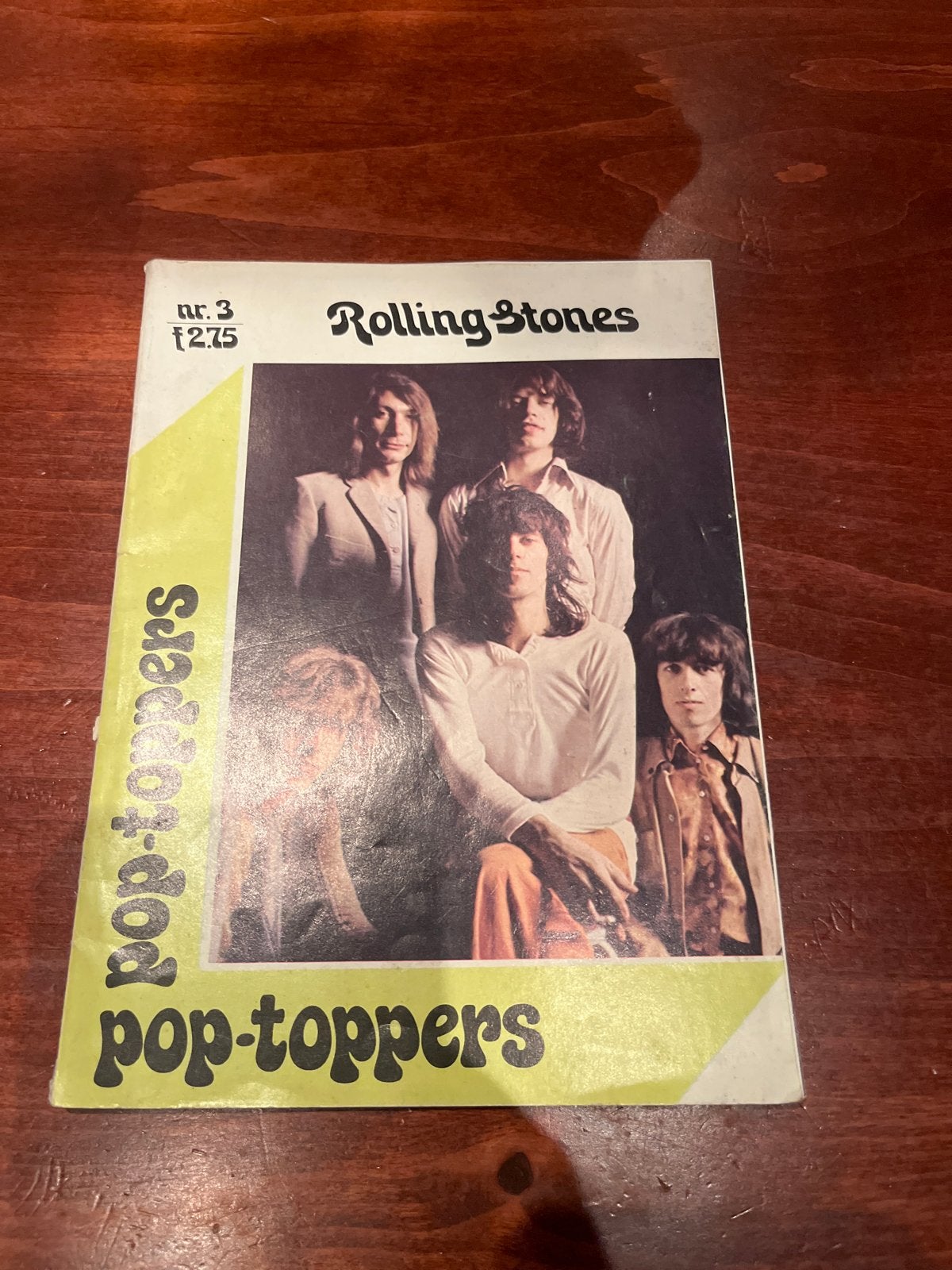 Rolling Stones Pop-Toppers Boekje nr. 3, Boeken, Ophalen of Verzenden, Gelezen, Artiest