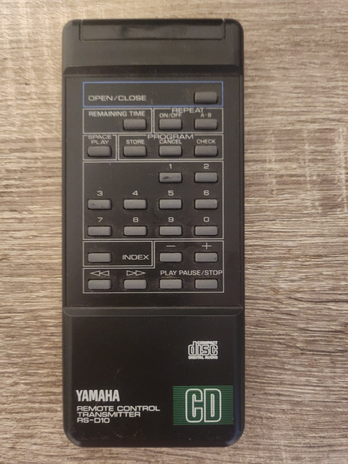 Yamaha RS-D10 Afstandsbediening voor CD-speler, Ophalen of Verzenden, Gebruikt, Origineel, Mediaspeler