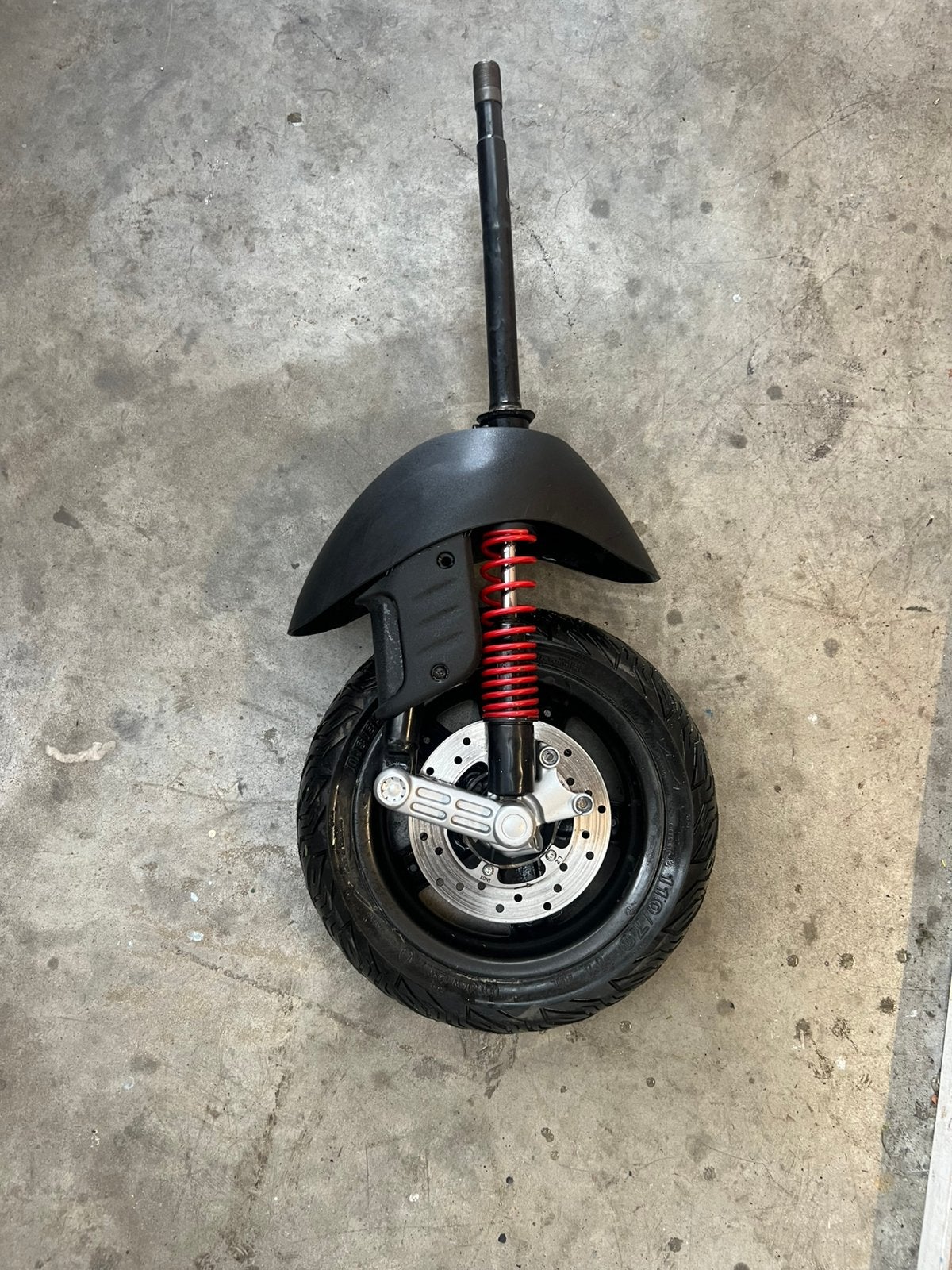 Zip sp voorvork, Ophalen