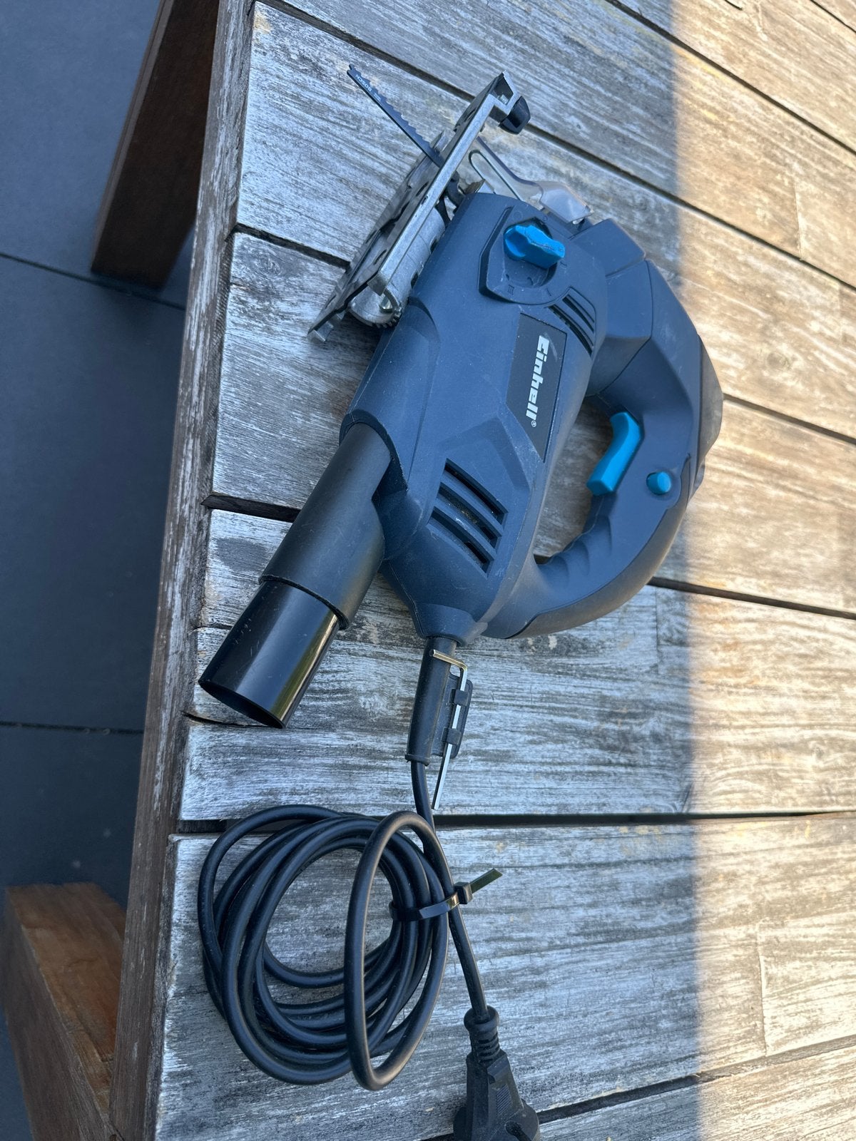 Einhell Decoupeerzaag - Krachtig en Betrouwbaar, Gebruikt, 600 tot 1200 watt, Ophalen of Verzenden, Decoupeerzaag