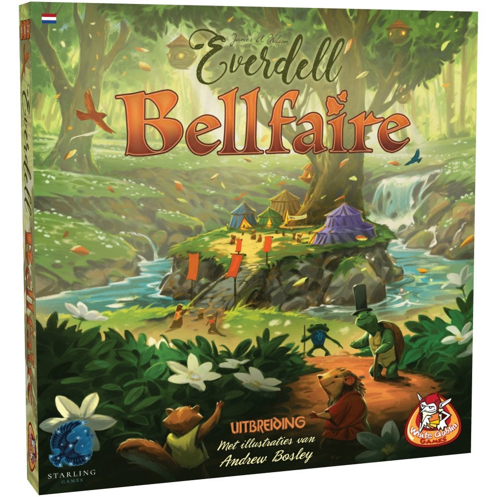 Everdell Uitbreiding - Bellfaire NL - Bordspel 1-6 spelers, White Goblin Games, Nieuw, Ophalen of Verzenden, Info@whitegoblingames.com