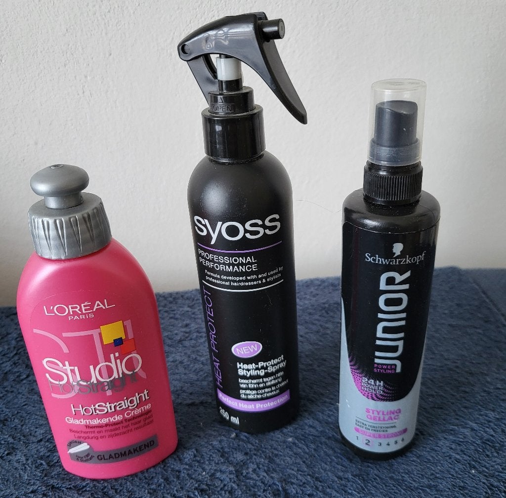 3 stylingsproducten L'oreal Paris studio,Syoss, Schwartzkopf, Verzenden, Nieuw, Overige typen