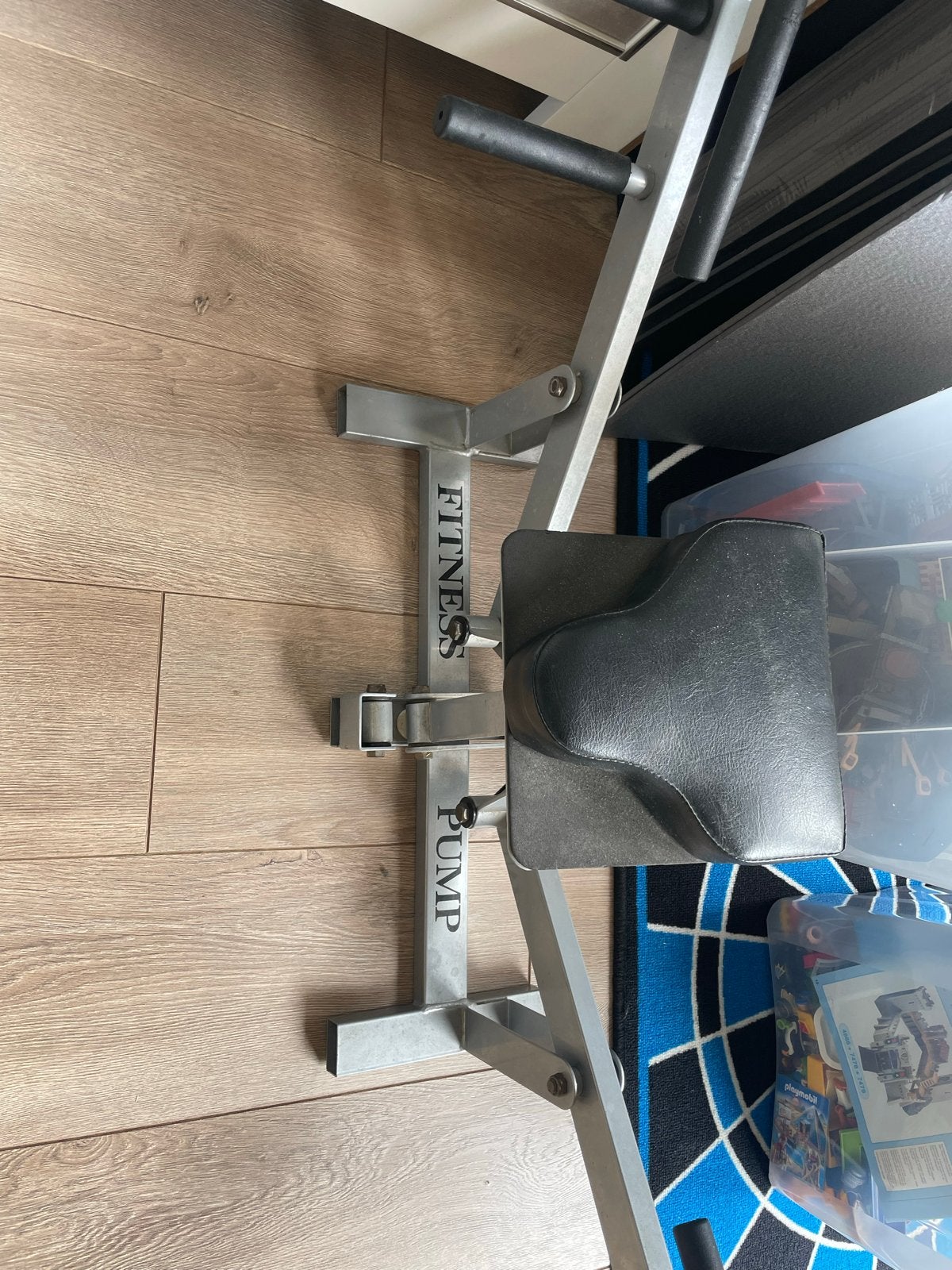 Fitness Pump Krachtstation - Zo goed als nieuw, Sport en Fitness, Ophalen, Krachtstation, Armen, Zo goed als nieuw