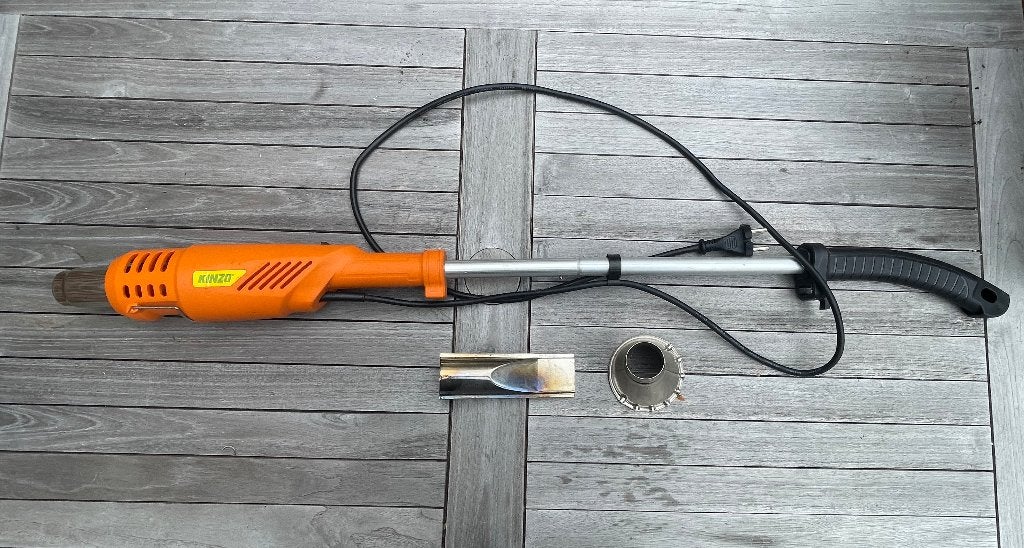 kinzo elektrische onkruid brander, Tuin en Terras, Onkruidbranders, Ophalen, Zo goed als nieuw, KINZO