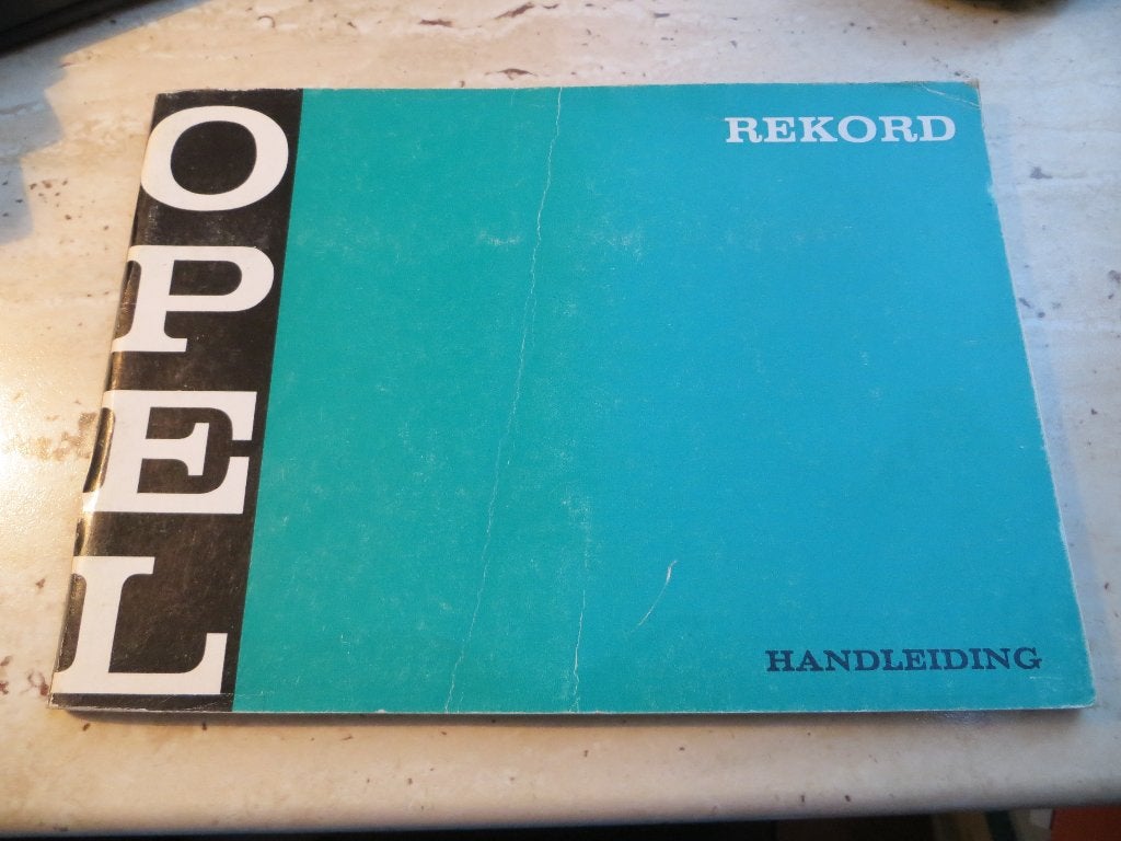 Instructieboek Opel Rekord C incl. Coupe, Caravan 1969, mooi, Ophalen of Verzenden