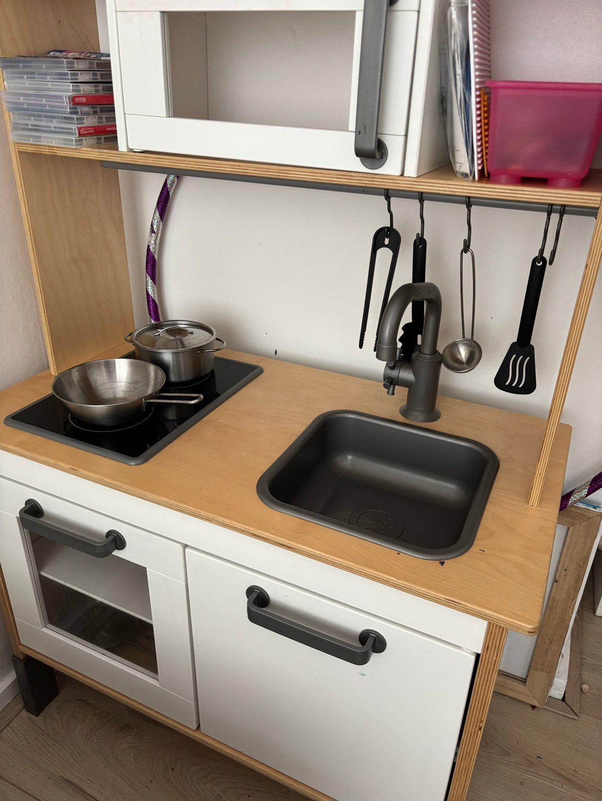 IKEA Duktig Speelkeuken met accessoires, Ophalen, Gebruikt, Hout, Speelkeuken