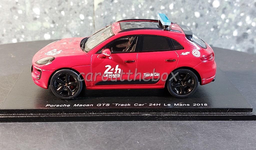 Porsche Macan GTS Le Mans 2018 1:43 Spark, Hobby en Vrije tijd, Modelauto's | 1:43, Verzenden, Nieuw, Auto, Overige merken