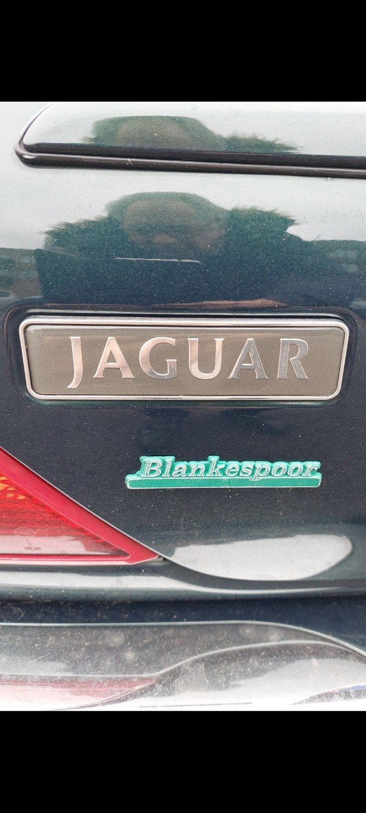 BLANKESPOOR Jaguar dealerplaatje Wassenaar GEVRAAGD!, Ophalen of Verzenden