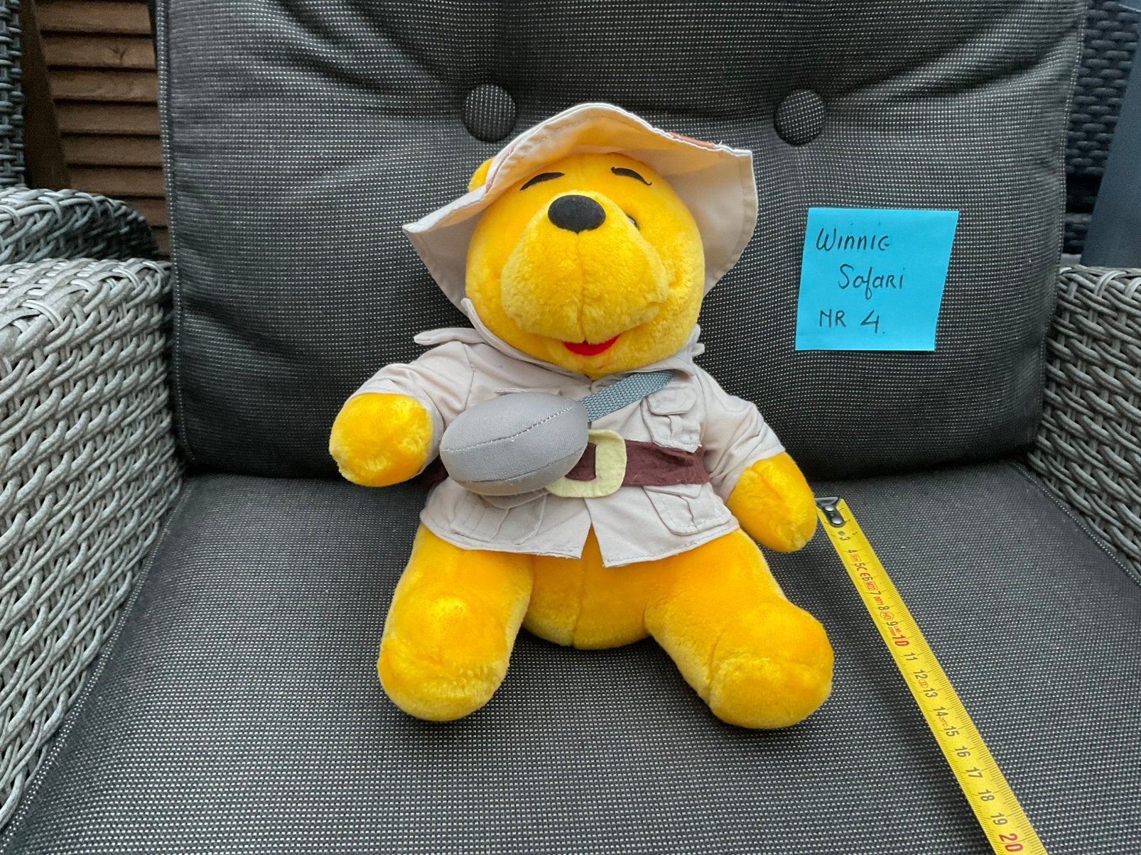 Nieuwe zgan Disney Winnie the Pooh safari knuffel, Ophalen, Winnie de Poeh of vrienden, Nieuw, Knuffel