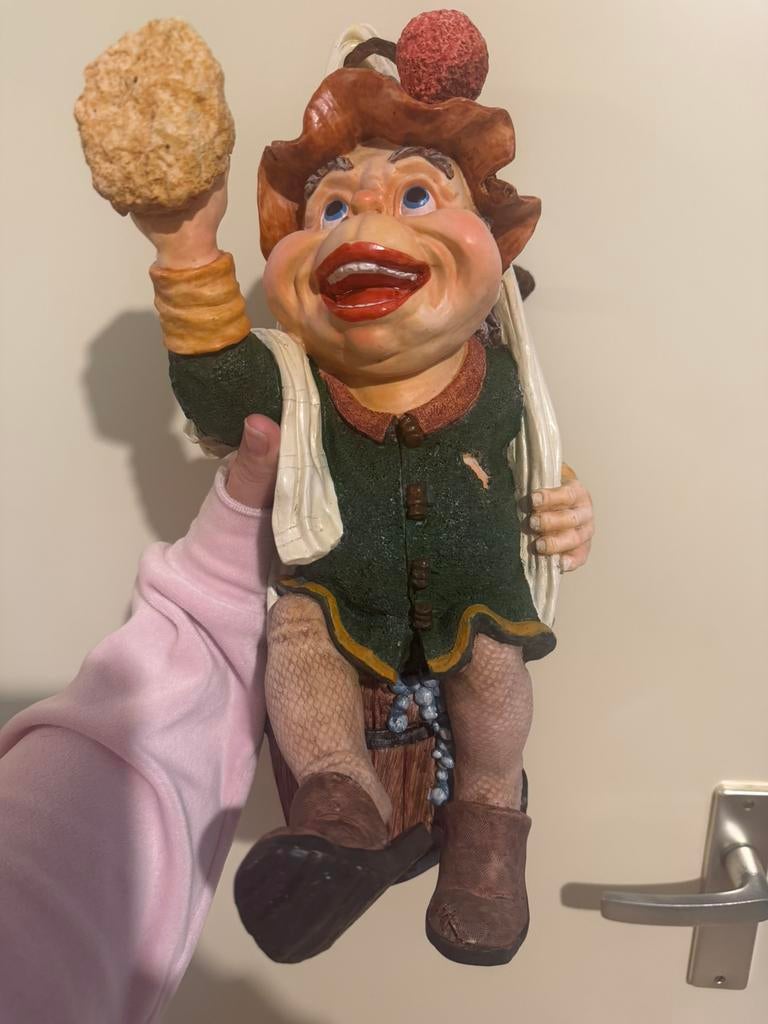 Laaf Hangend Ramenlapper, Ophalen, Zo goed als nieuw, Beeldje of Poppetje
