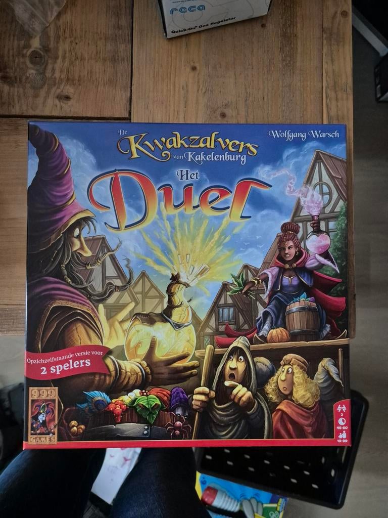 De Kwakzalvers van Kakelenburg: Het Duel - 2 spelers, Hobby en Vrije tijd, Gezelschapsspellen | Bordspellen, Een of twee spelers