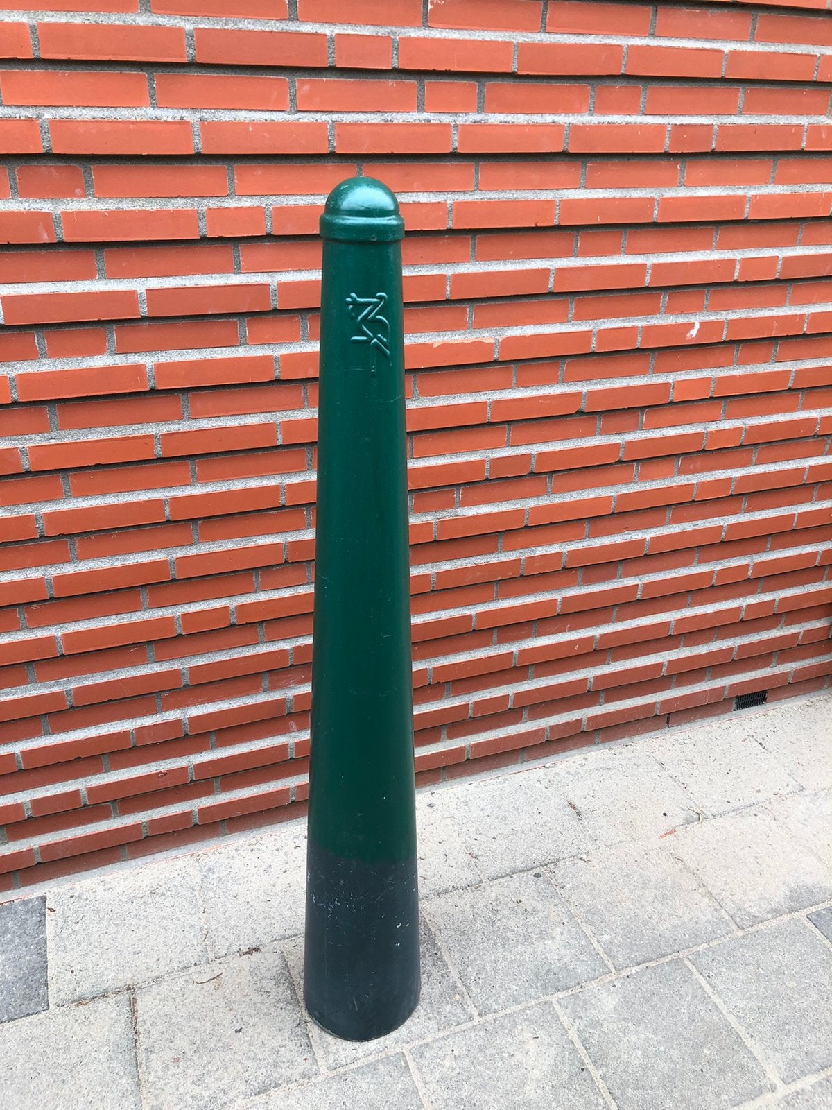 Hagenaartje / stootpaal gietijzer groen, Ophalen