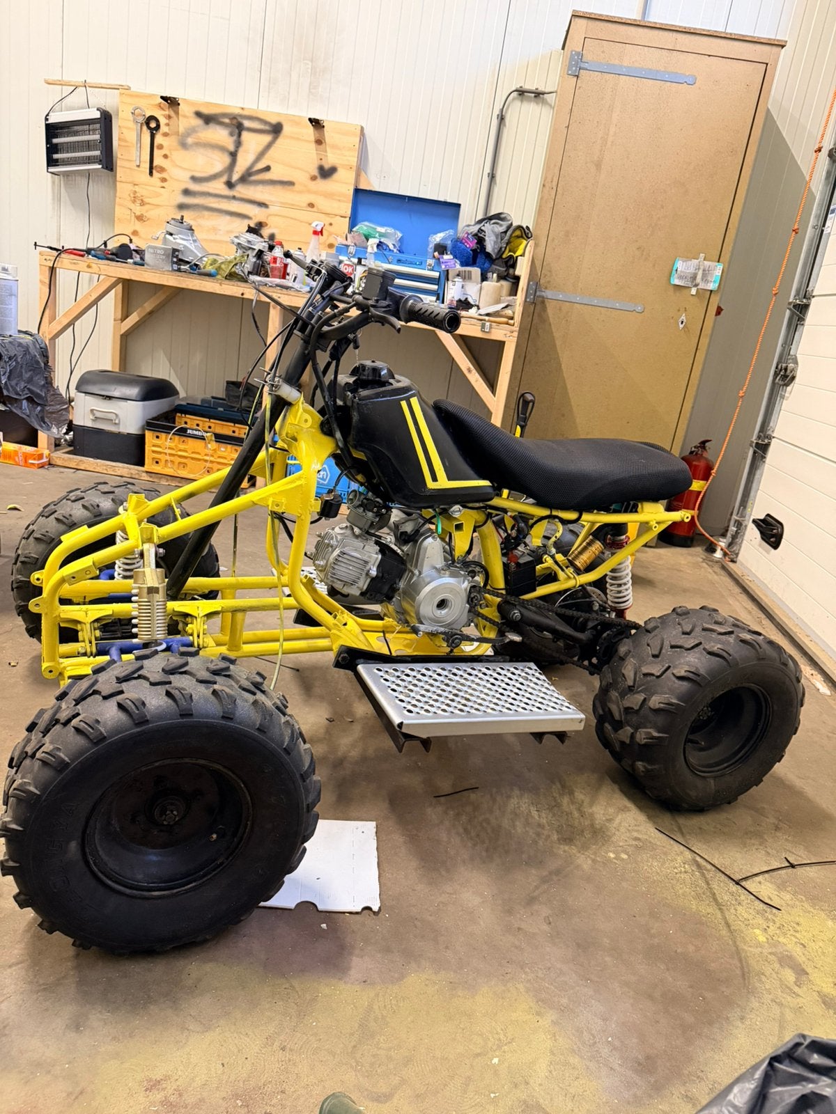 125cc Quad | Start | Hobby/Project | Opknapper, Fietsen en Brommers, Minibikes, Midibikes en Pitbikes, Ophalen, Gebruikt, 125 cc