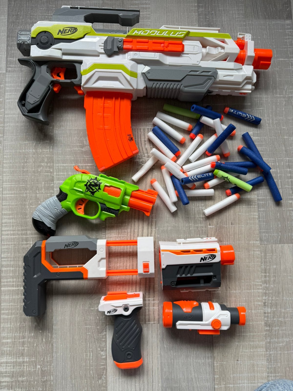 Nerf pistolen, Kinderen en Baby's, Speelgoed | Buiten | Actiespeelgoed, Ophalen of Verzenden, Zo goed als nieuw