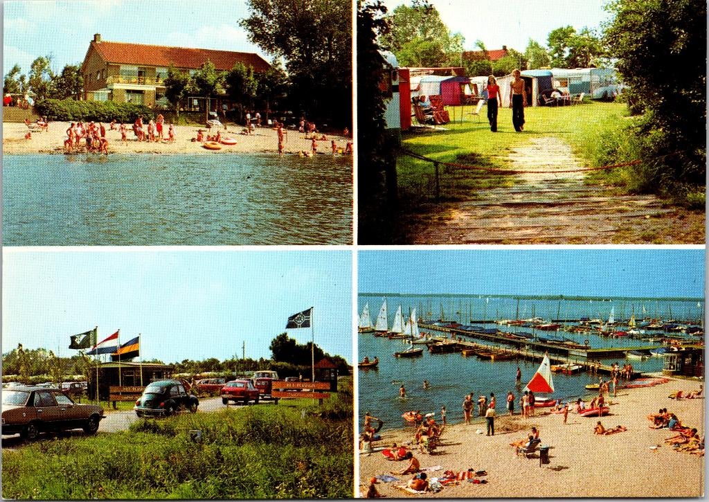 Nunspeet - 8 ansichtkaarten vanaf 1967, Verzenden, 1960 tot 1980, Gelopen, Gelderland