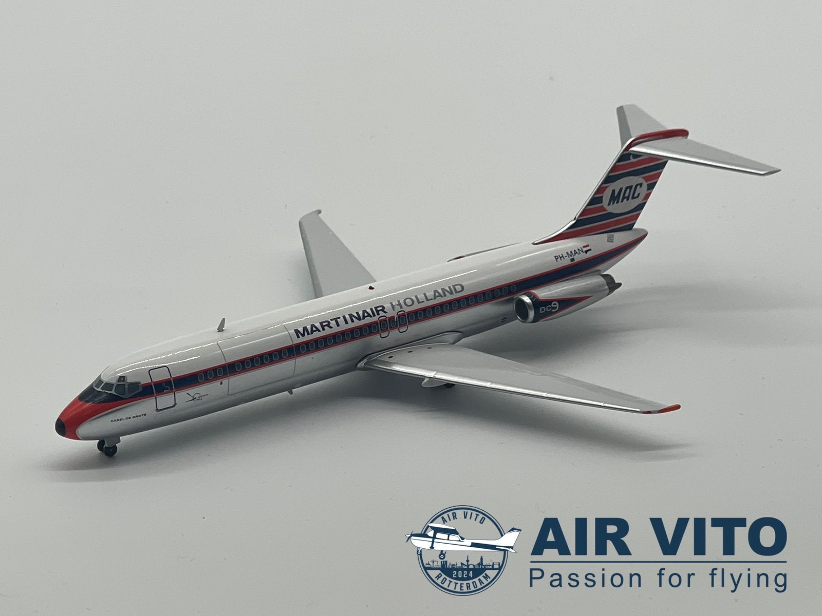 Martinair DC-9 1:200 Inflight PH-MAN diecast, 2992jb, Schaalmodel, Nieuw, Ophalen of Verzenden