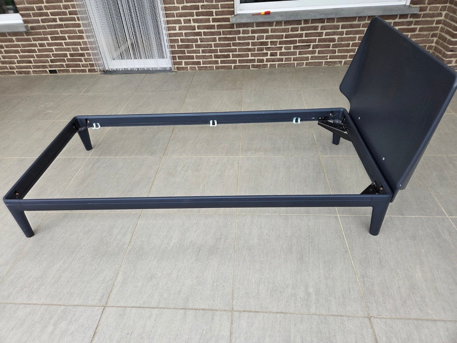 Auping Essential 90x200 + Auping hoofdbord ...alleen ophalen, Ophalen, Gebruikt, 90 cm, Eenpersoons