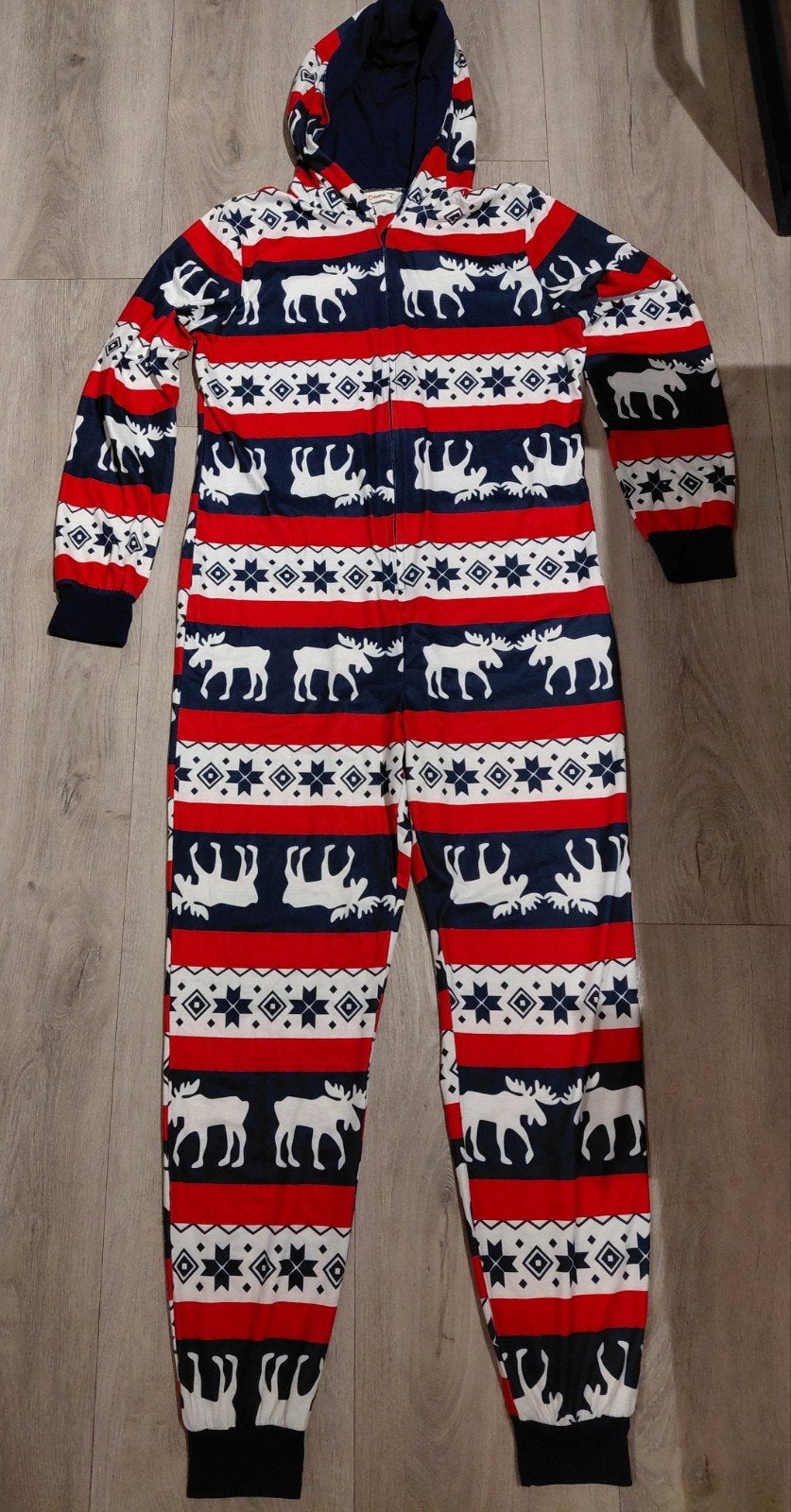 kerst onesie pyjama maat s, Ophalen of Verzenden, Zo goed als nieuw, Maat 36 (S), Rood
