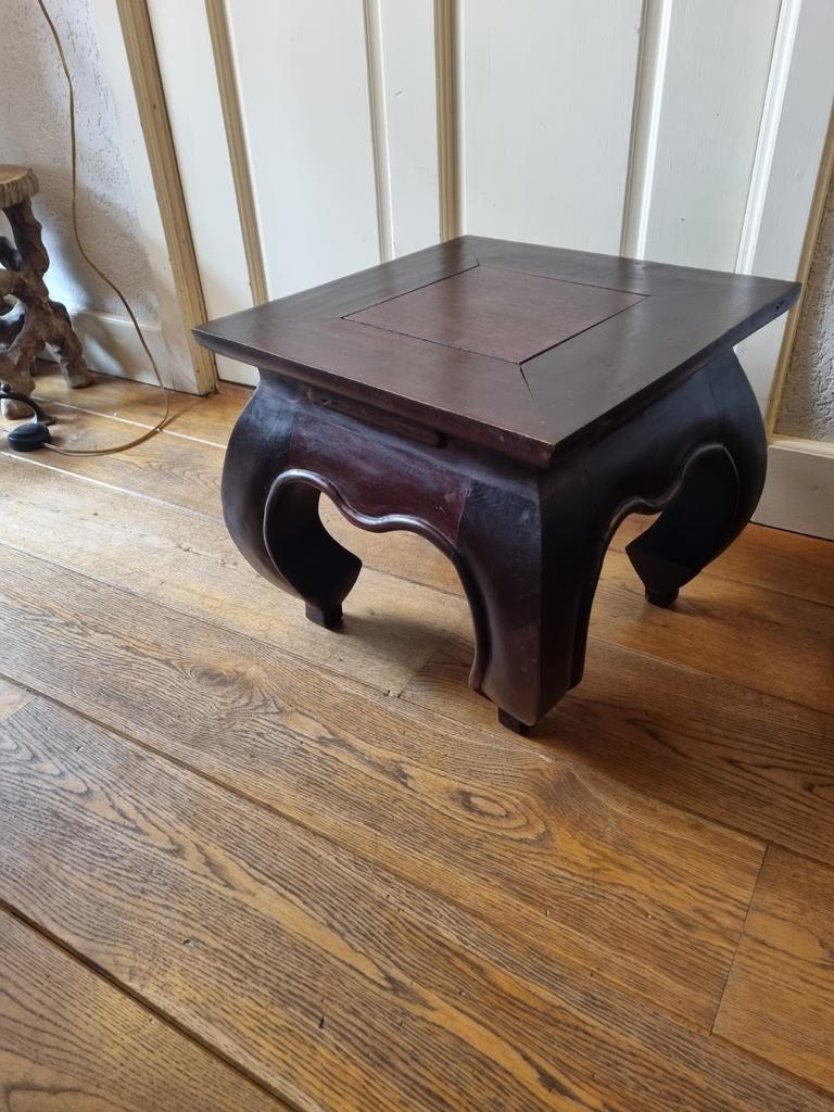 Bijzettafel opiumtafel standaard voor grote vaas, Ophalen