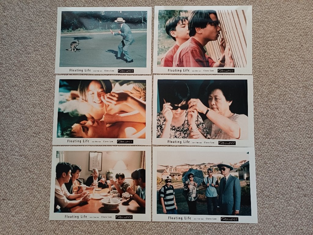 FLOATING   LIFE     lobbycard set., Verzenden, Nieuw, A4 of kleiner, Film en Tv