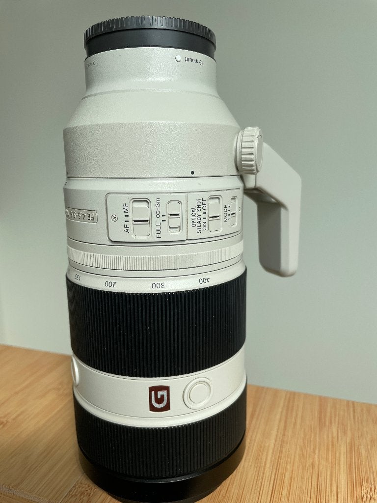 Sony 100-400 mm GM OSS  FE 4.5-5.6, Ophalen, Sony E-mount, Gebruikt, Sony
