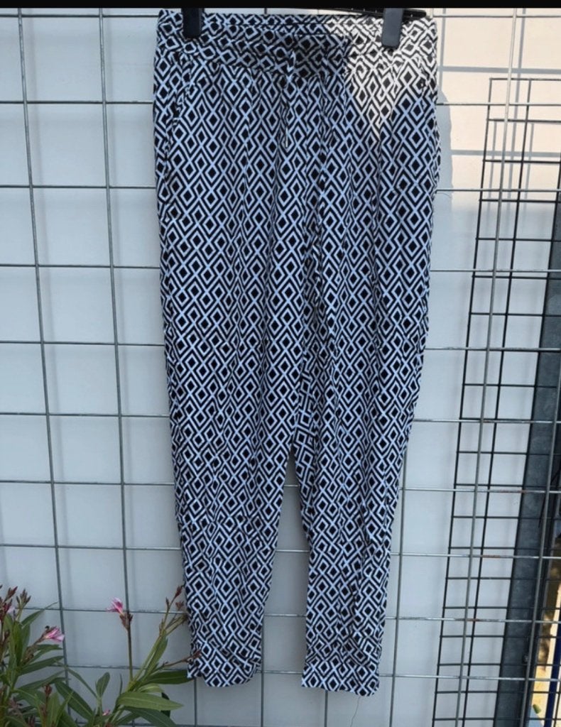 Pantalon zwart wit new yorker, Wit, New Yorker, Ophalen of Verzenden, Zo goed als nieuw