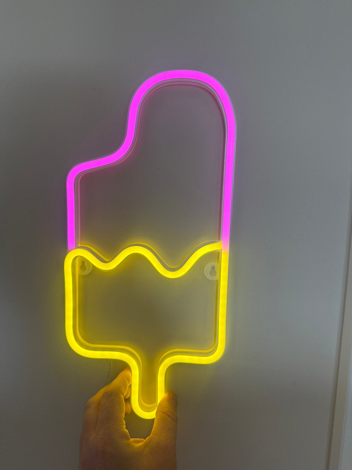 LED - NEON ijs lamp (wandlamp), Ophalen of Verzenden, Nieuw