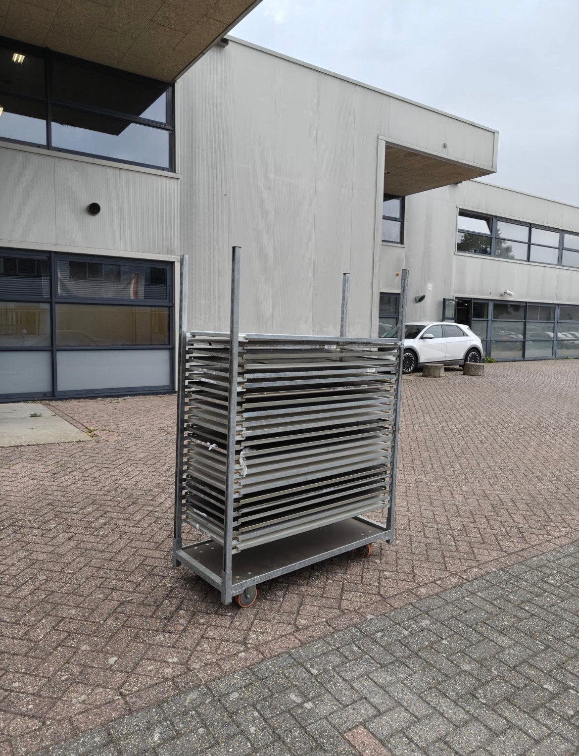 Partij van 10 stuks deense karren / deense kar, 100 liter of meer, Ophalen, Zo goed als nieuw, Transportkar