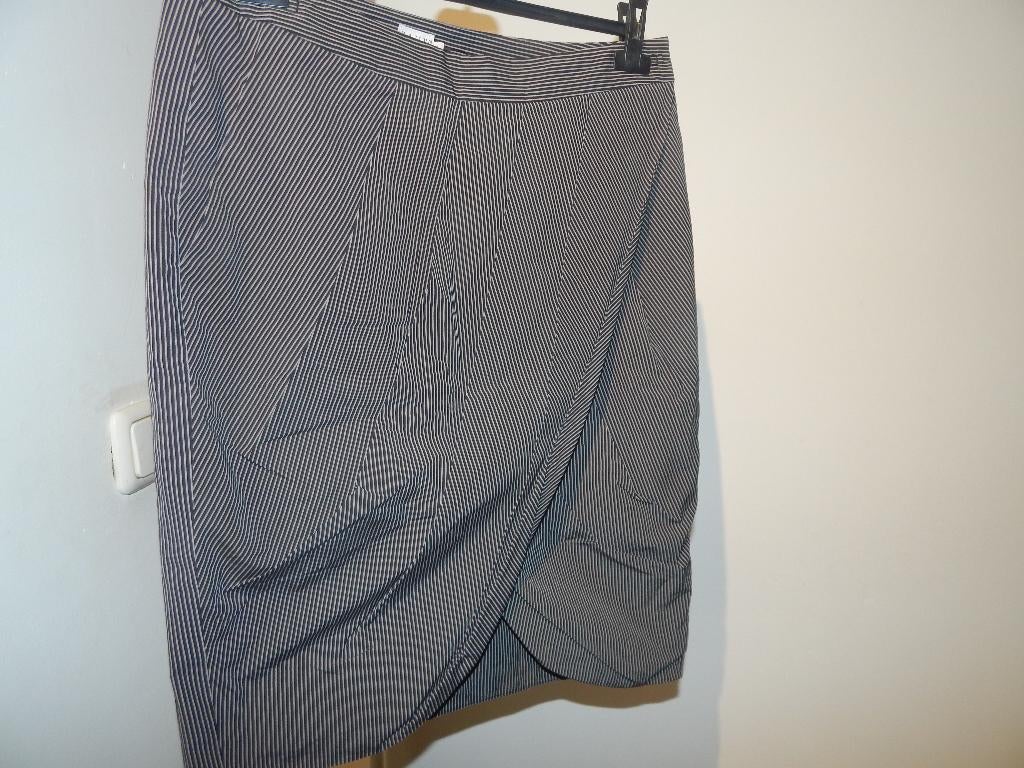 Pauw Amsterdam overslag rok valt schuin overlap 3/40, Kleding | Dames, Maat 38/40 (M), Overige kleuren, Verzenden, Pauw