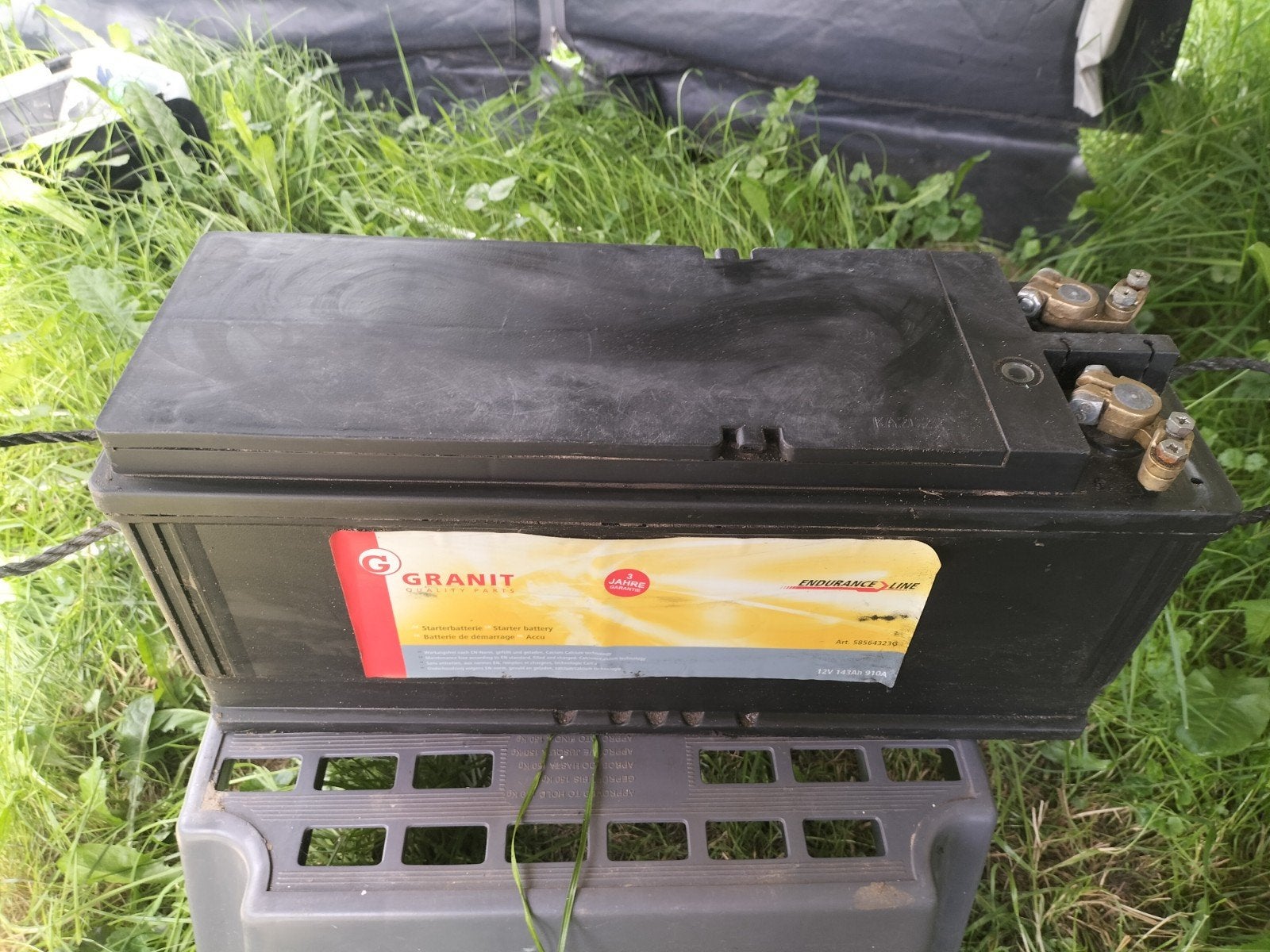 Granit Endurance Line. 910A en 143 Ah. In goede conditie, Ophalen, Gebruikt