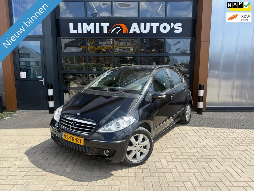 Mercedes-Benz A-klasse 170 Avantgarde/Aut/Airco/Cruise/Elek., Auto's, Gebruikt, 4 cilinders, Euro 4, Onderhoudsboekje