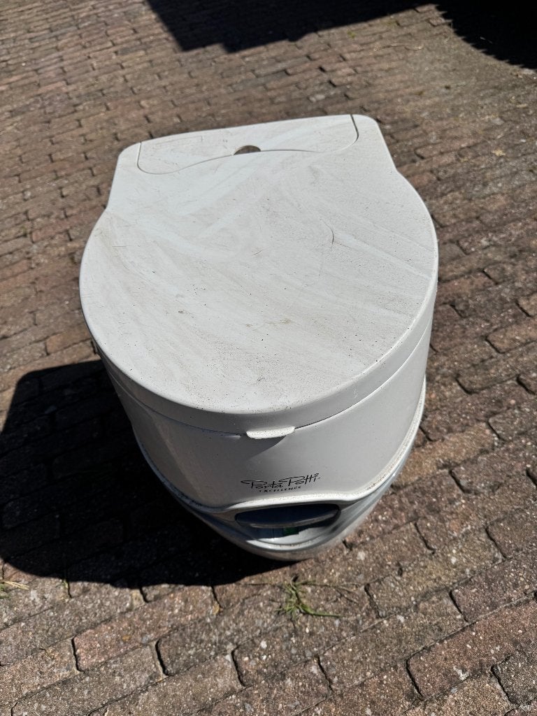 Porta Potti Excellence draagbaar toilet, Caravans en Kamperen, Ophalen, Zo goed als nieuw