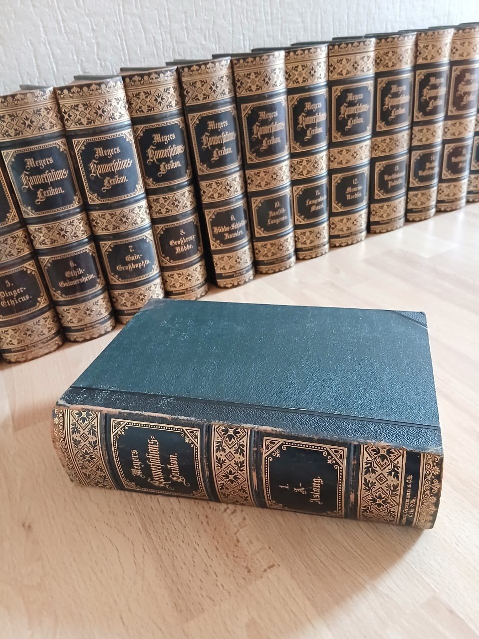 Meyers Konversations-Lexikon - Complete serie (1892), Boeken, Encyclopedieën, Complete serie, Algemeen, Hermann Julius Meyer, Ophalen