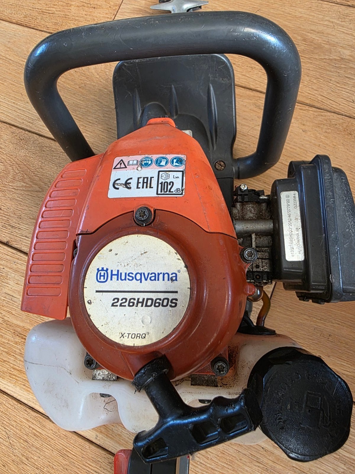 Husqvarna Benzine Heggenschaar 226HD60S, Ophalen, Gebruikt, Benzine, Husqvarna