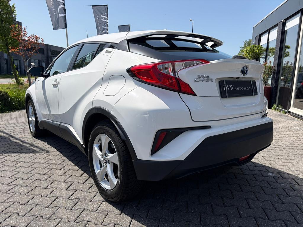 Toyota C-HR 1.8 Hybrid Dynamic, Stof, 4 cilinders, Wit, Bedrijf