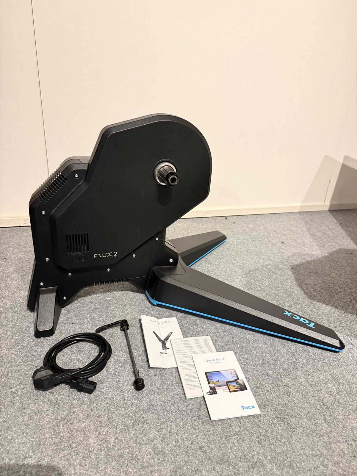 Tacx Flux 2, Sport en Fitness, Ophalen, Zo goed als nieuw, Overige typen