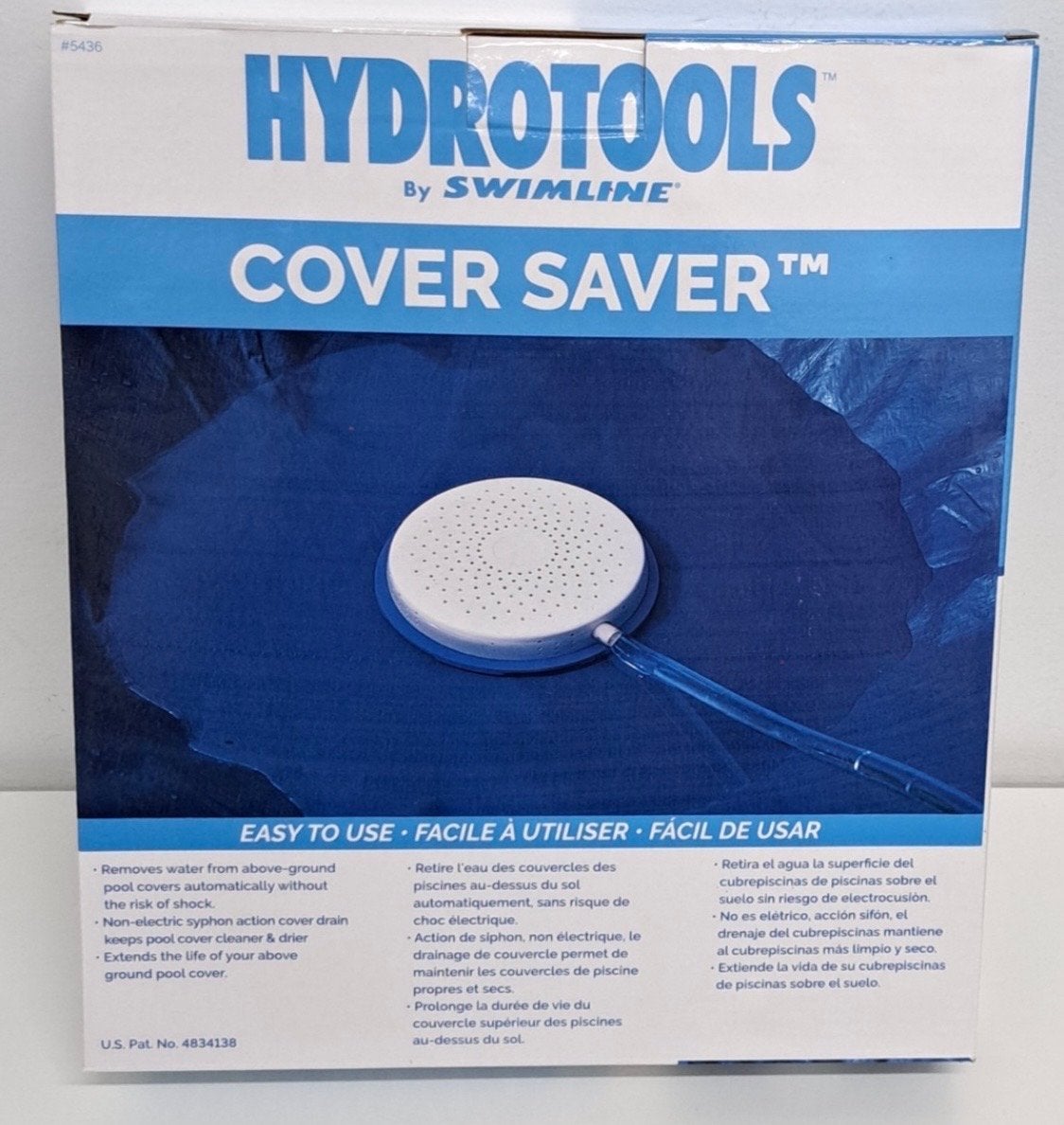 Hydrotools Cover Saver: Automatische Afvoer voor Zwembad, Ophalen of Verzenden, Nieuw, Overige typen