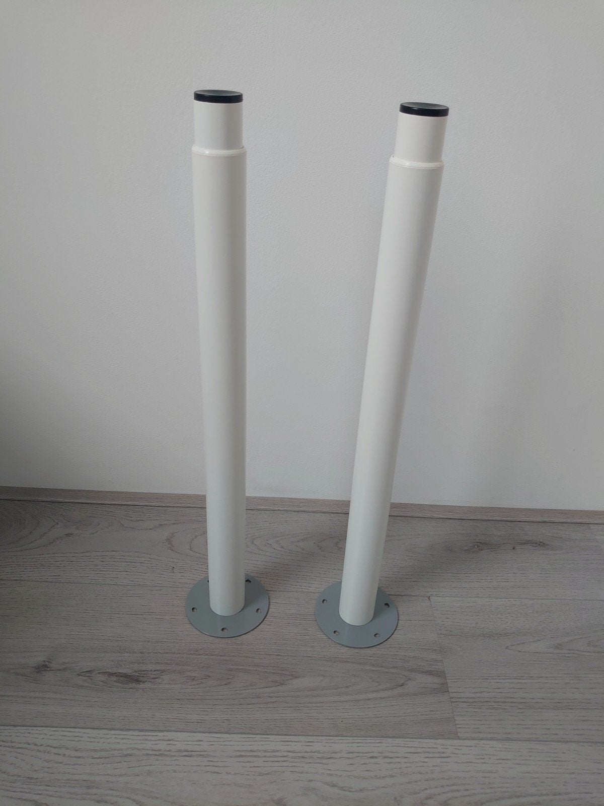 OLOV verstelbare poten 2 stuks, Ophalen, Tafelpoot, 50 tot 100 cm, Zo goed als nieuw