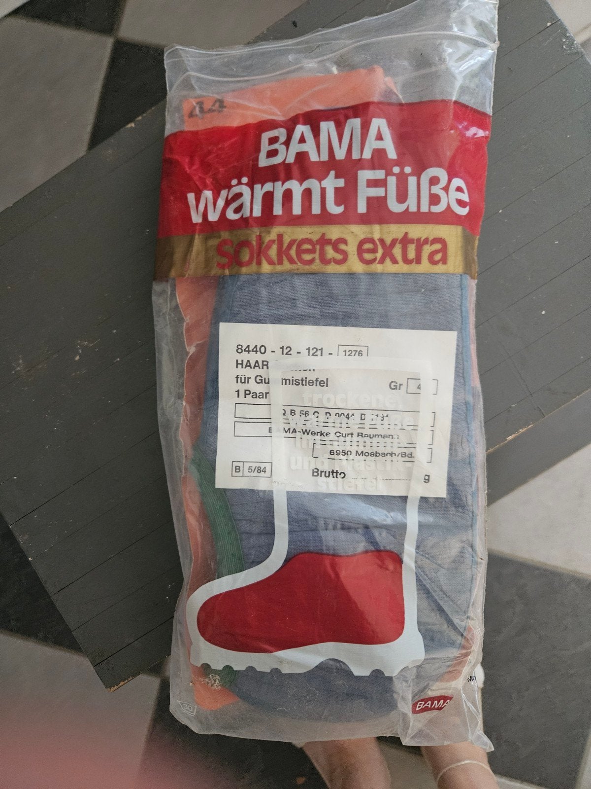 BAMA Sokkets Extra - Warme Sokken voor Laarzen, Ophalen of Verzenden, Nieuw, Maat 39 t/m 42