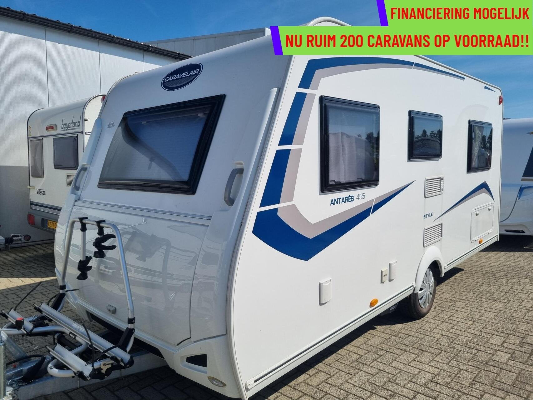 CARAVELAIR ANTARES STYLE 455 MOVER +AIRCO+VOORTENT+ZAKLUIFEL, Mover, Rondzit, Bedrijf, 750 - 1000 kg