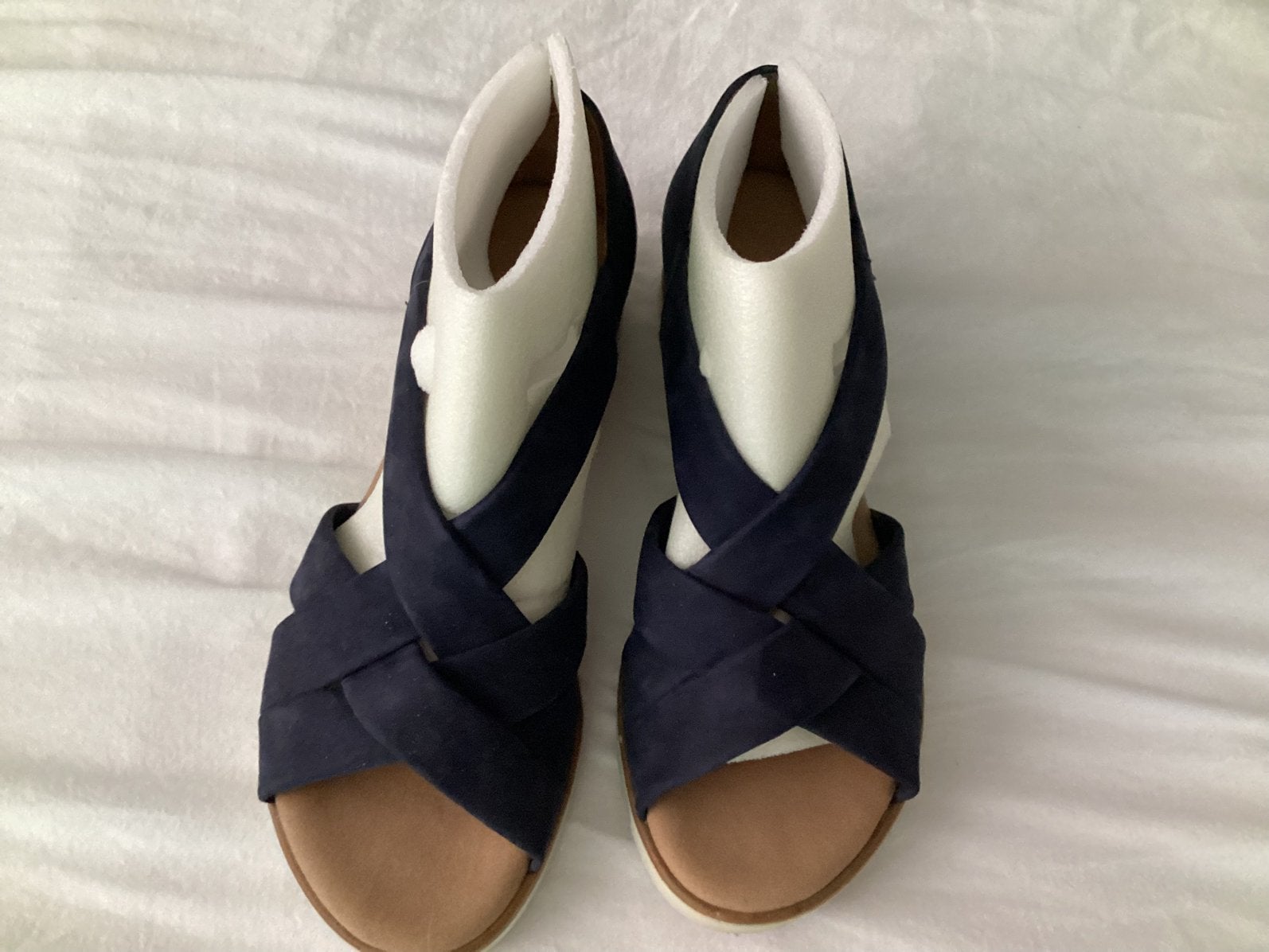 Gabor sandalen maat 38, Blauw, Zo goed als nieuw, Sandalen of Muiltjes, Ophalen of Verzenden