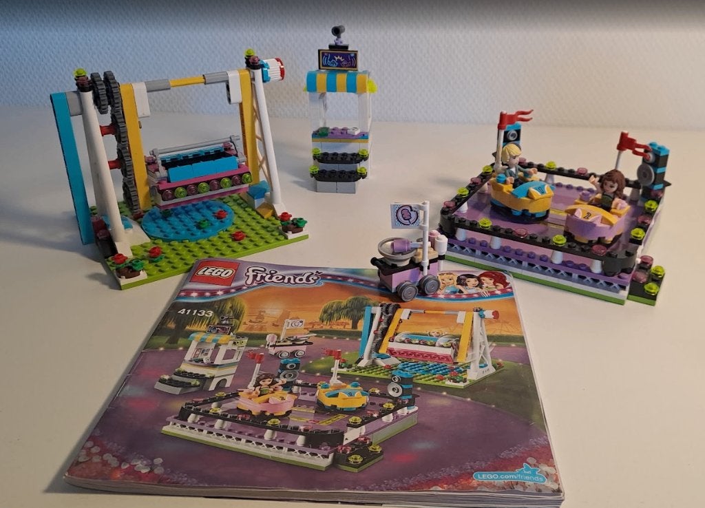 LEGO Friends pretpark botsauto's 41133, Compleet, Lego, Friends, Ophalen of Verzenden
