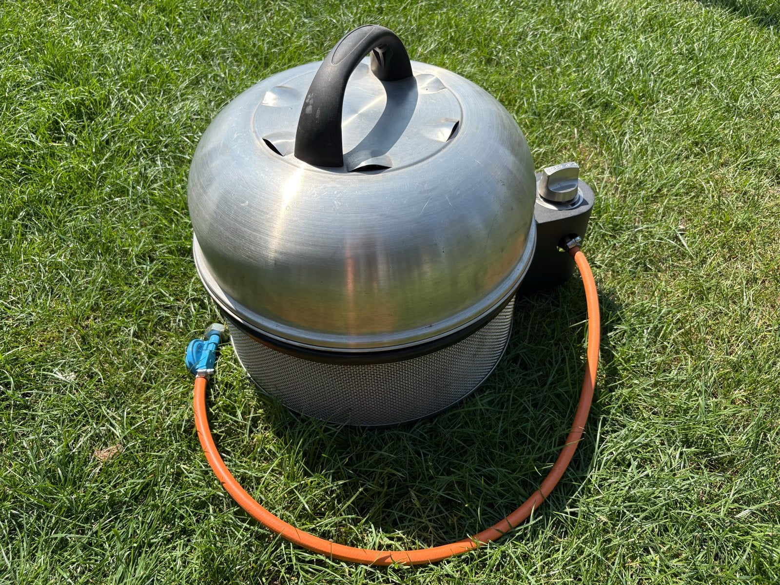 Cobb gas barbecue, Ophalen of Verzenden, Gebruikt