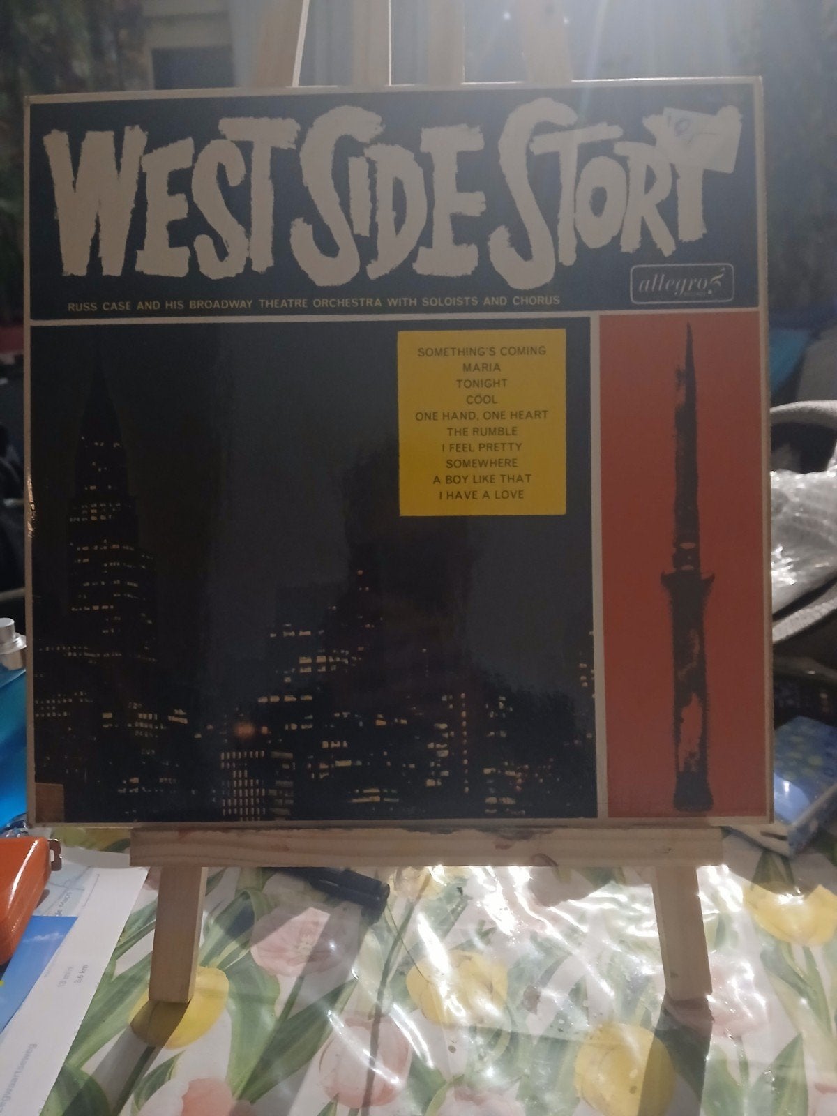 West Side Story LP - Russ Case & Broadway Theatre Orchestra, Cd's en Dvd's, Vinyl | Filmmuziek en Soundtracks, Ophalen of Verzenden