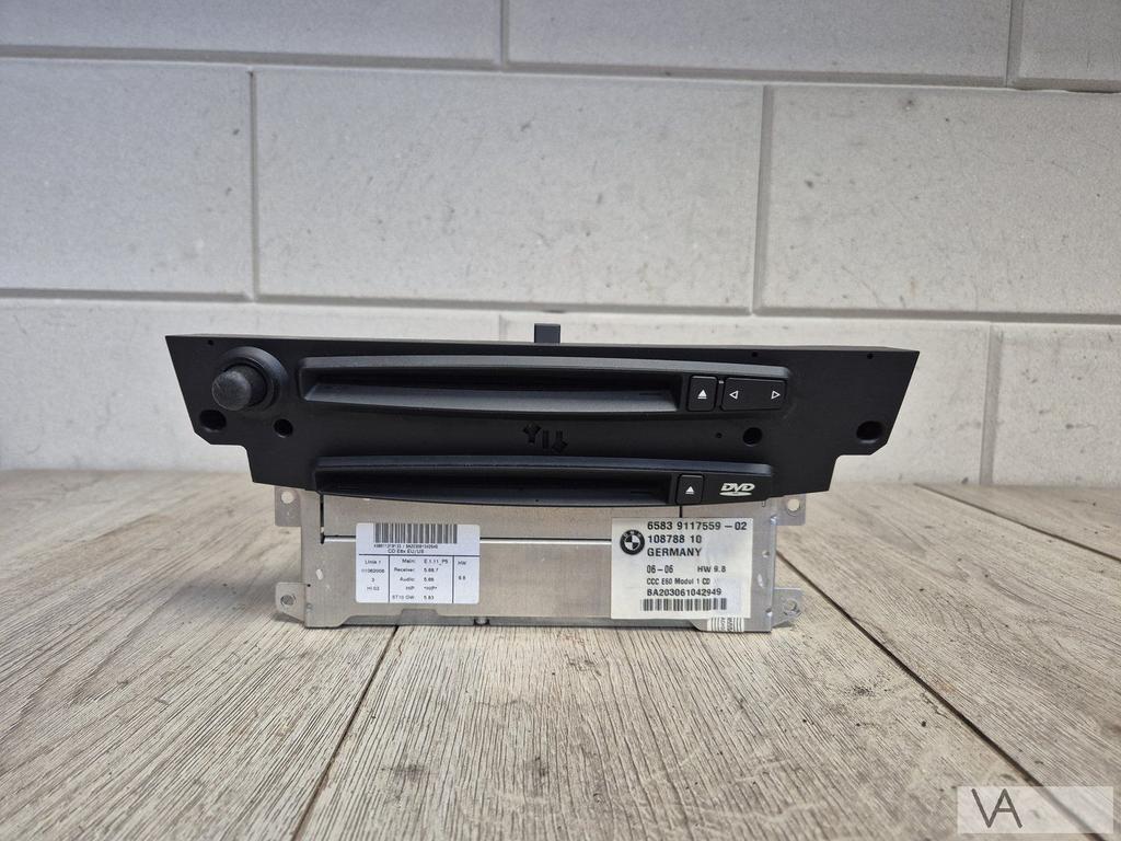 BMW 5 serie E60 / E61 radio navigatie ccc module 9117559, Gebruikt, -, -, Ophalen of Verzenden