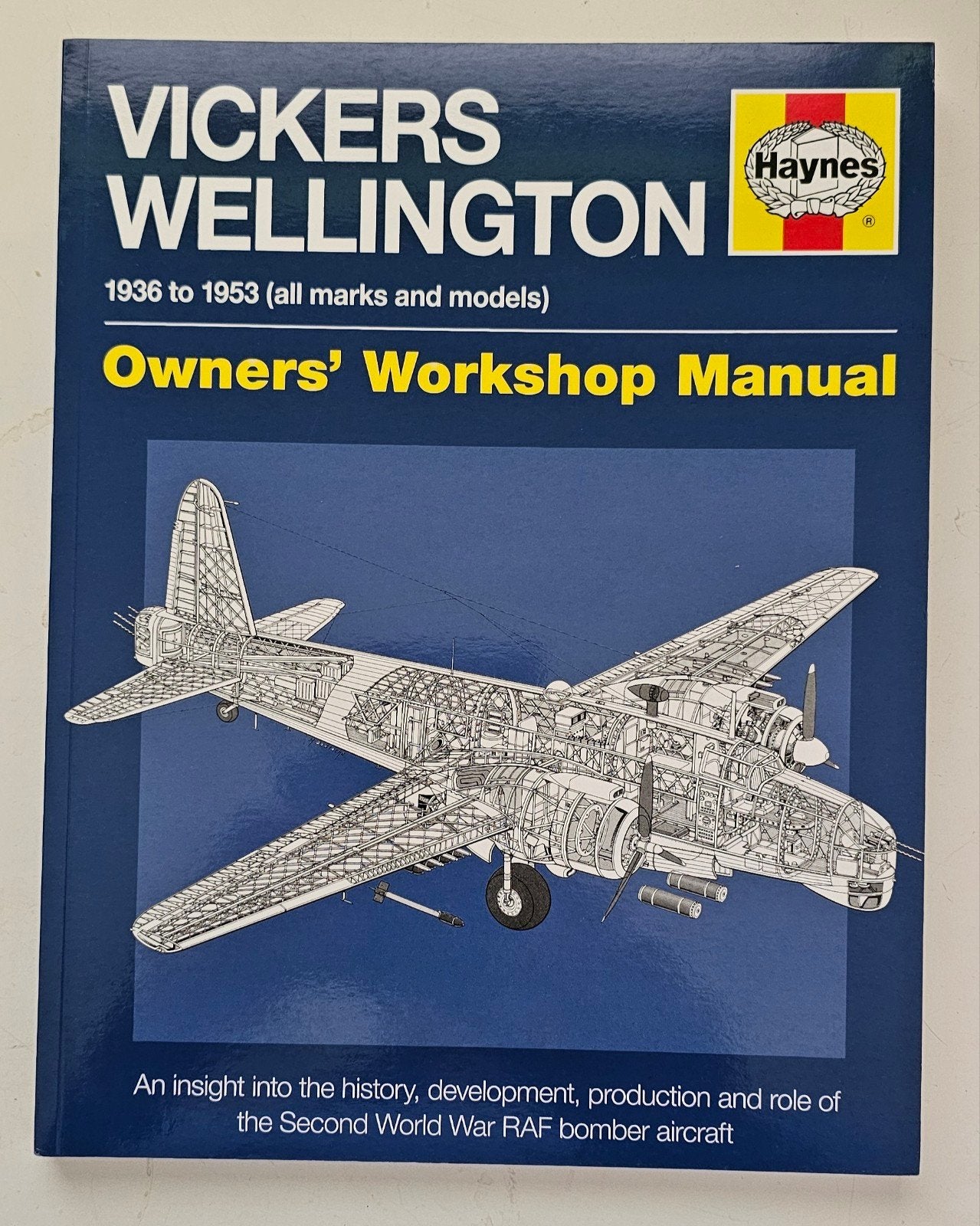 Vickers Wellington Owners' Workshop Manual Haynes, Boeken, Ophalen of Verzenden, Zo goed als nieuw, Overige onderwerpen, Dr Iain Murray