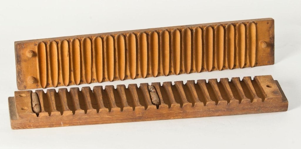 fraaie houten sigarenmaker, voor het maken van 20 sigaren, Verzenden, Gebruikt, Tabaksdoos of Verpakking