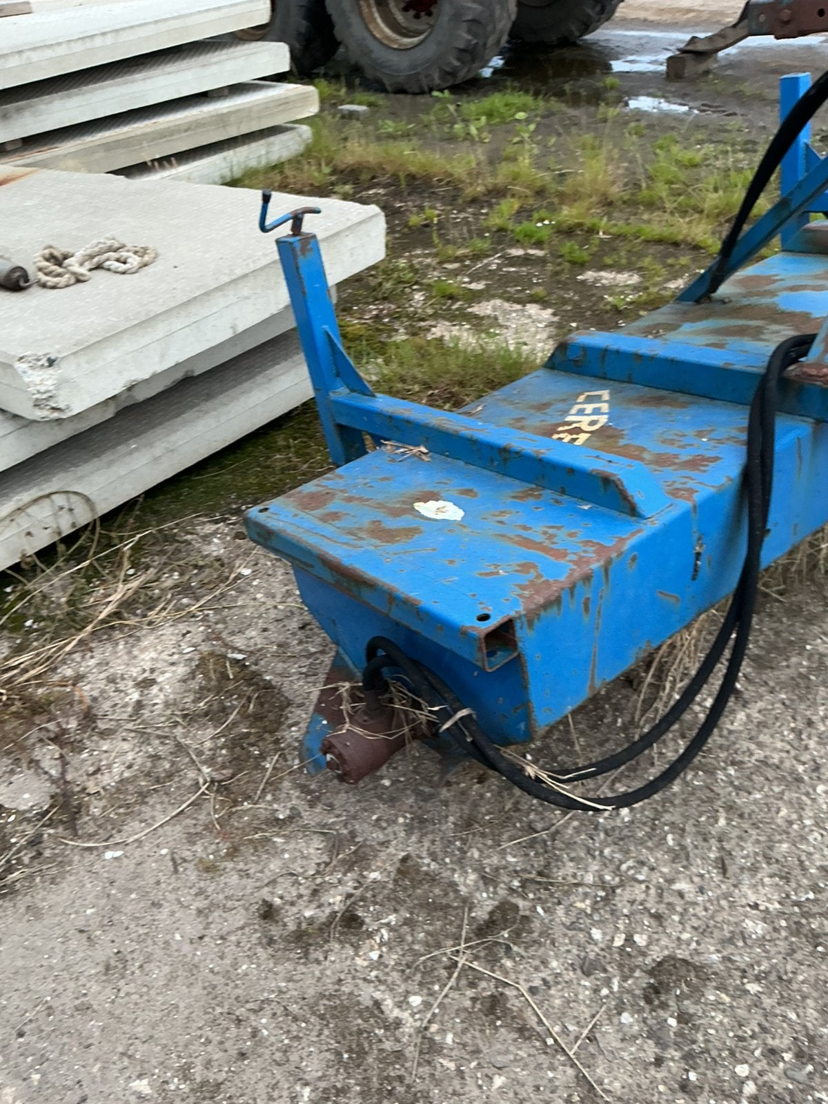 Rolbezem tekoop, Ophalen, Gebruikt