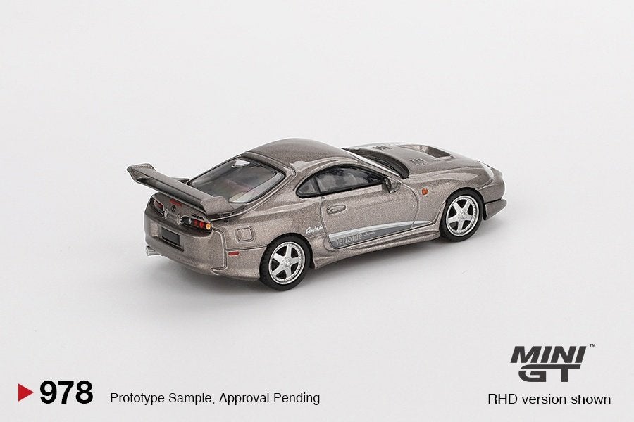 Mini GT 1:64 Toyota Supra VeilSide Combat V-II Combat Grey, -, Nieuw, Ophalen of Verzenden, -