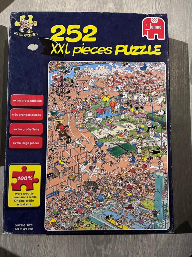 Jan van Haasteren 252 XXL stukjes Puzzel, Hobby en Vrije tijd, Denksport en Puzzels, Ophalen of Verzenden, Minder dan 500 stukjes